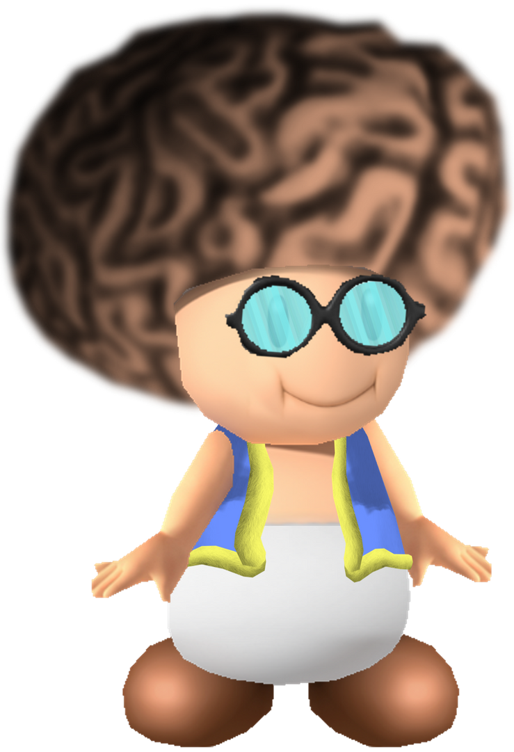 Render-Brain Toad by TheNightcapKing on DeviantArt