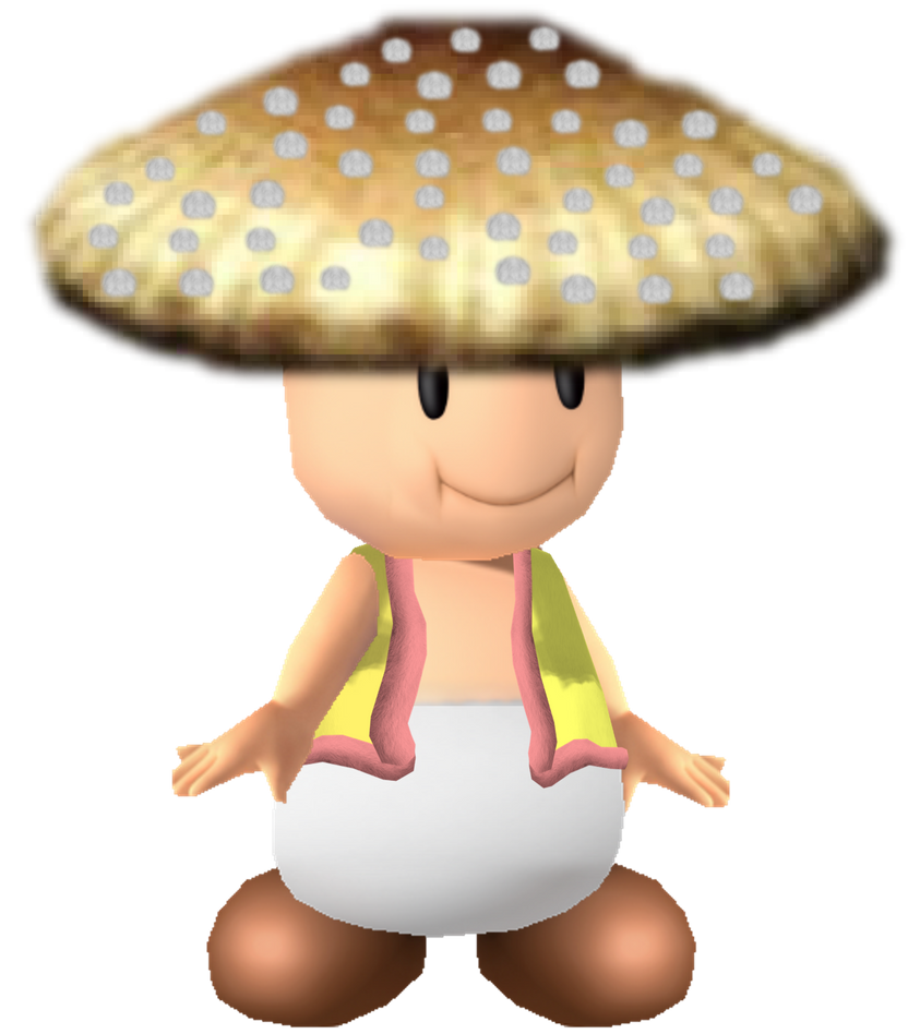 Render-False Champignon Toad by TheNightcapKing on DeviantArt