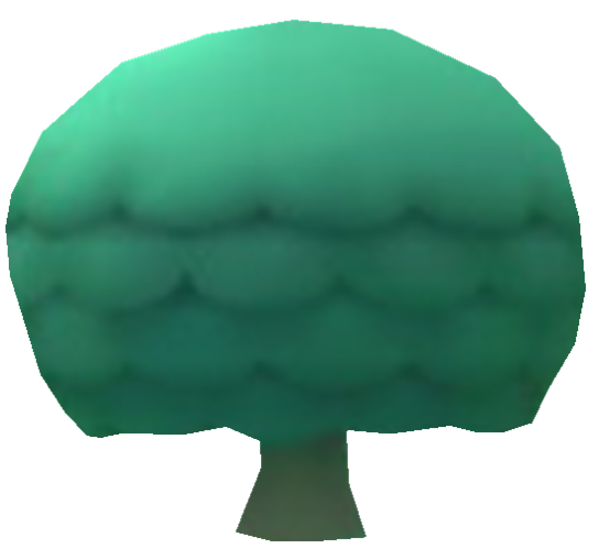 3D Land Mario Tree 1 by TheNightcapKing on DeviantArt