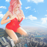 Giantess Boobie Trap