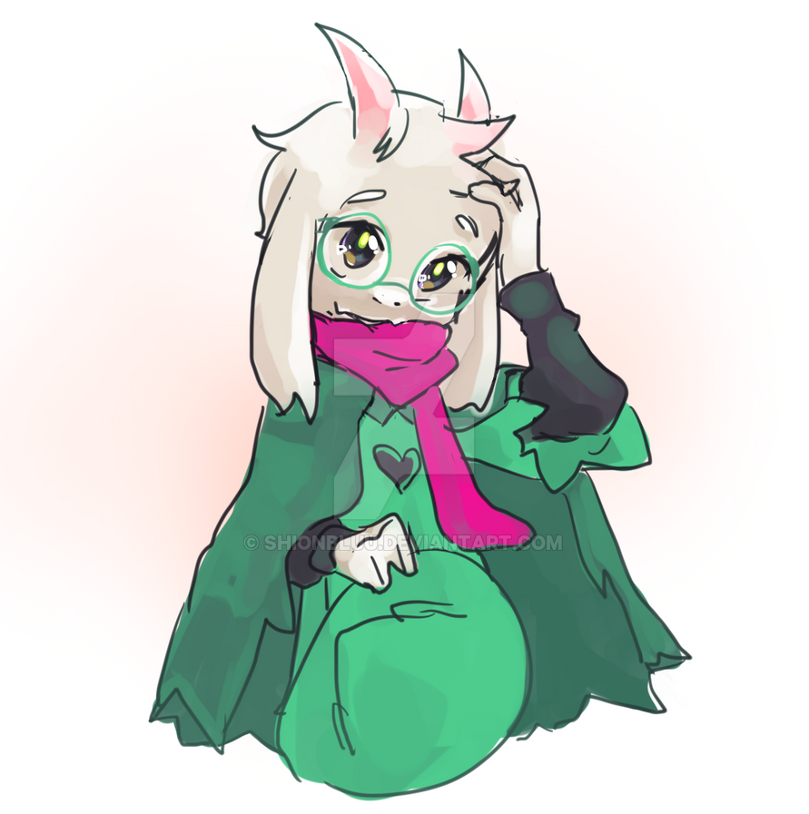 Ralsei by Shionbluu on DeviantArt
