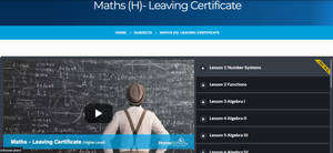 Leaving Cert Maths higher level Online Grinds | Ho