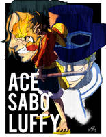 Luffy Carries the Will of ASL