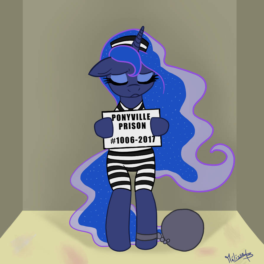Princess Luna's Mugshot by gregterry480 on DeviantArt
