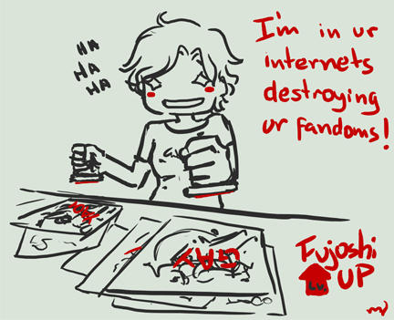 Fujoshi lvUP ID by Mila-Valentine on DeviantArt
