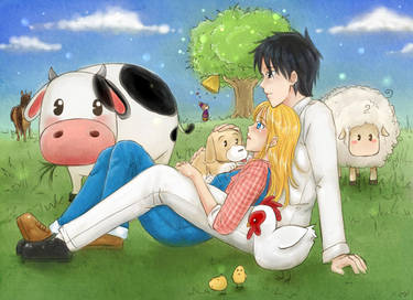 Harvest Moon - Break time