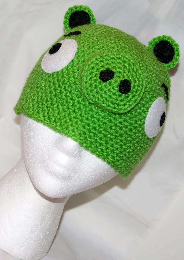 Angry Birds Green Pig Beanie