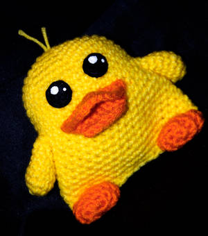 Crochet Ducky Plush Toy