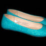 Mermaid Glitter Ballet Flats