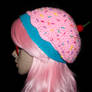 Cotton Candy Cupcake Slouchy Beret