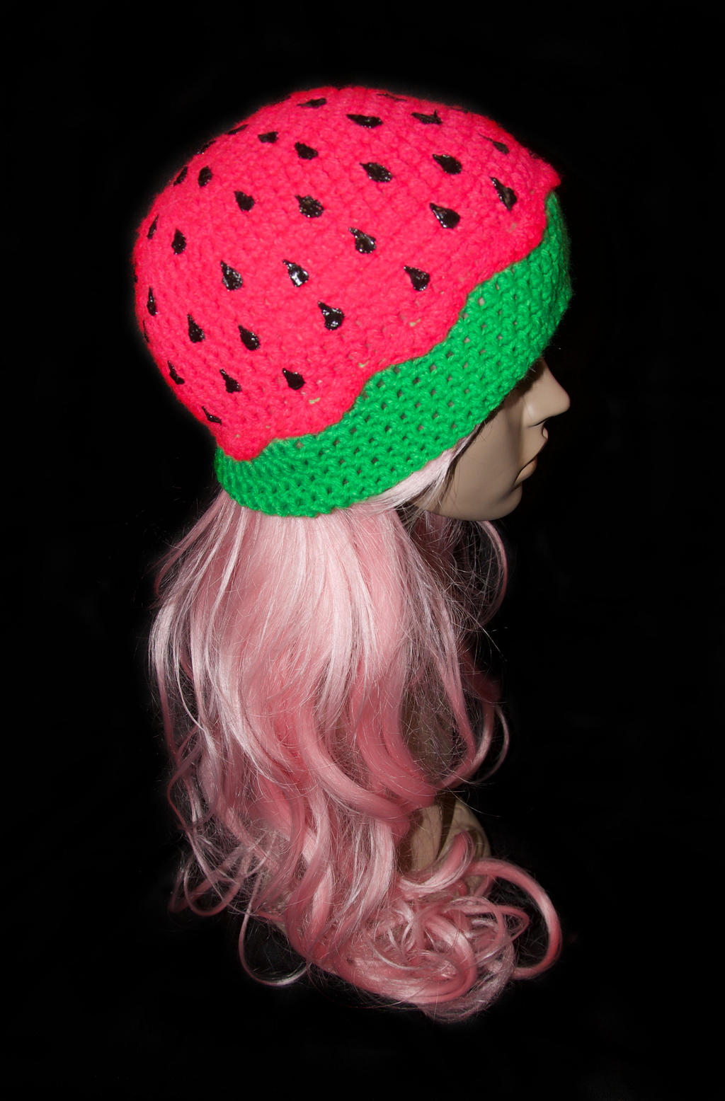 Watermelon Cupcake Beanie