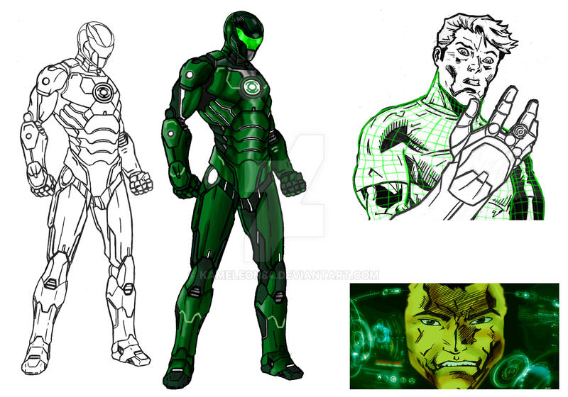 Project Rooftop Green Lantern Redesign