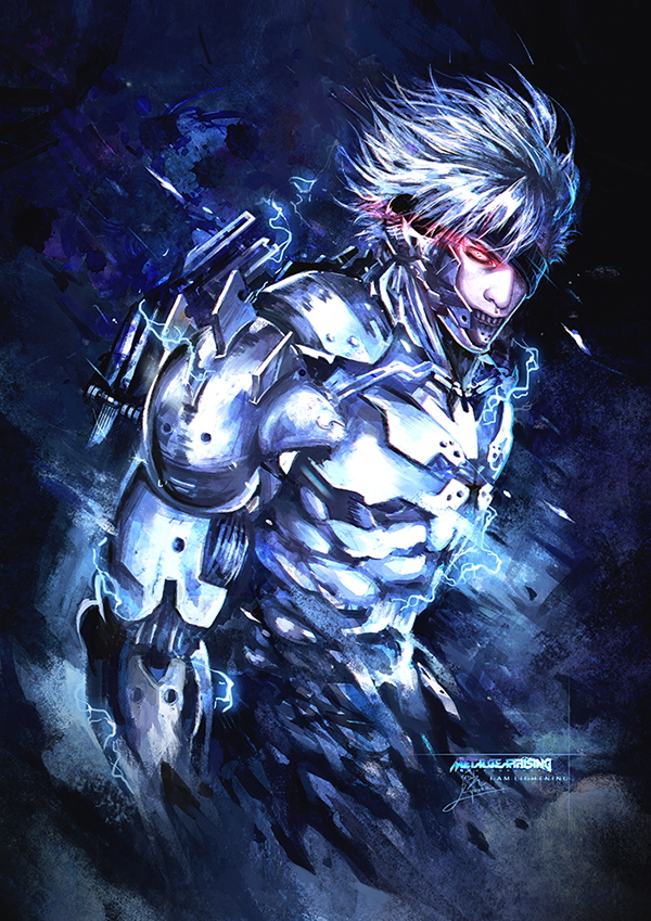 Metal Gear Rising: Revengeance - Raiden by geekyglassesartist on DeviantArt