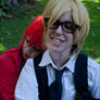 Cosplay Madam Red y Ronald