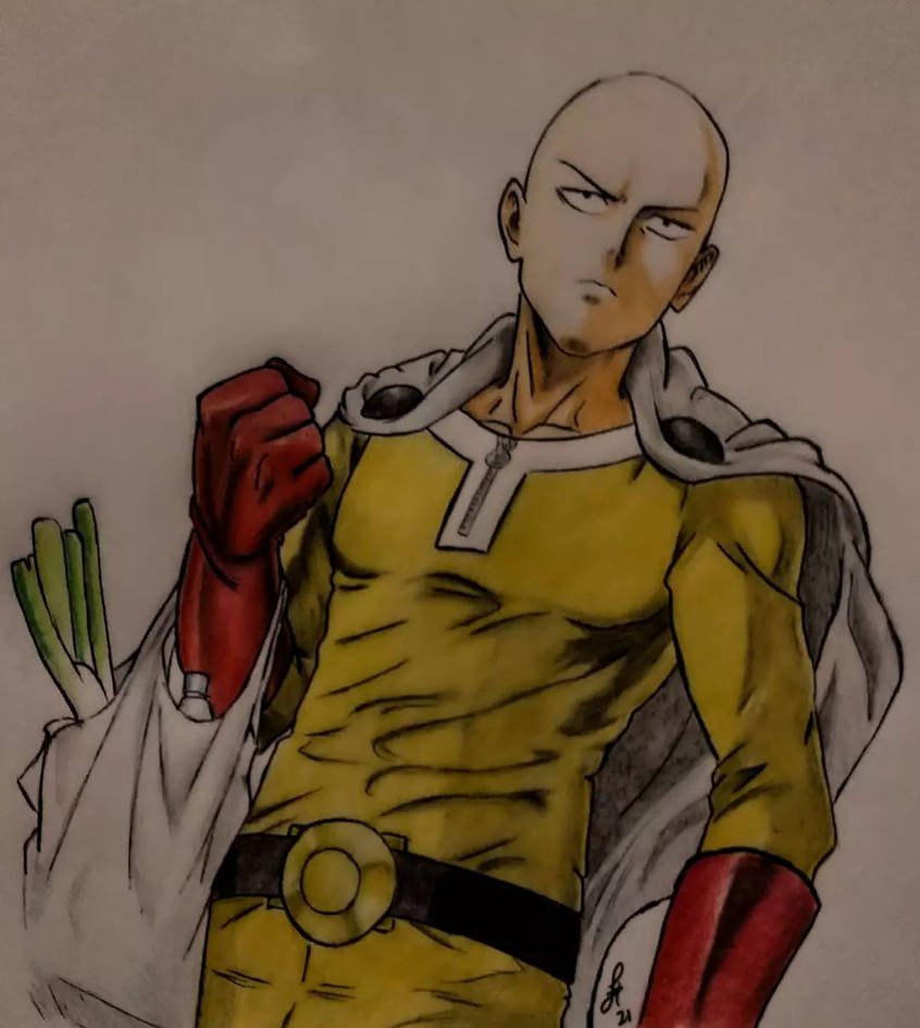 one punch man by MangaPortraitDolores on DeviantArt