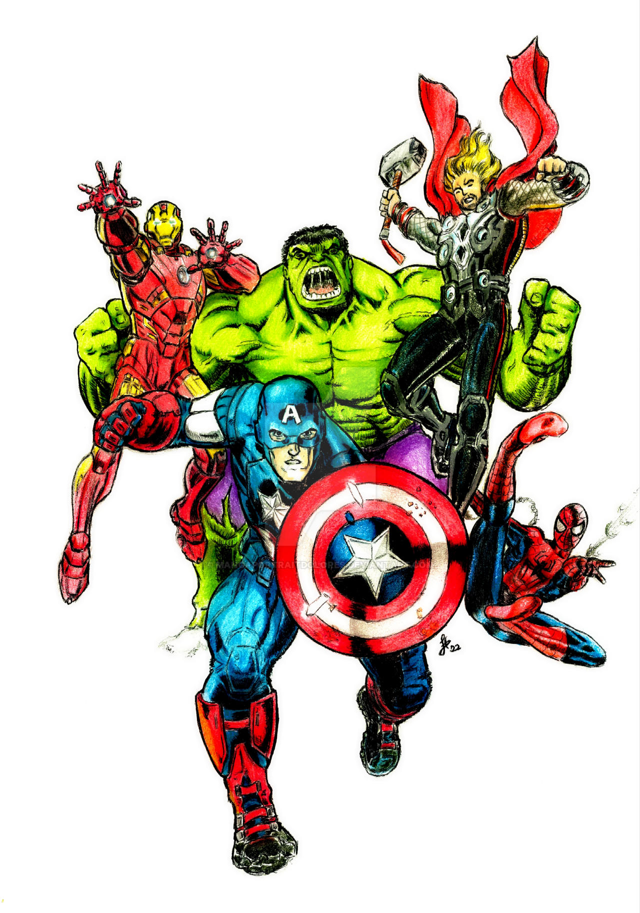 Marvel Textures Deviantart marvel by MangaPortraitDolores on DeviantArt