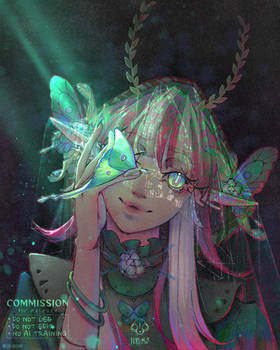 Bust up commission for Qiqxee