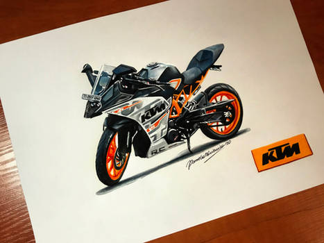 Motorcycle KTM