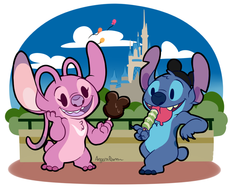Stitch And Angel By AngoraRam On DeviantArt stitch-and-angel-by-angoraram-on-deviantart