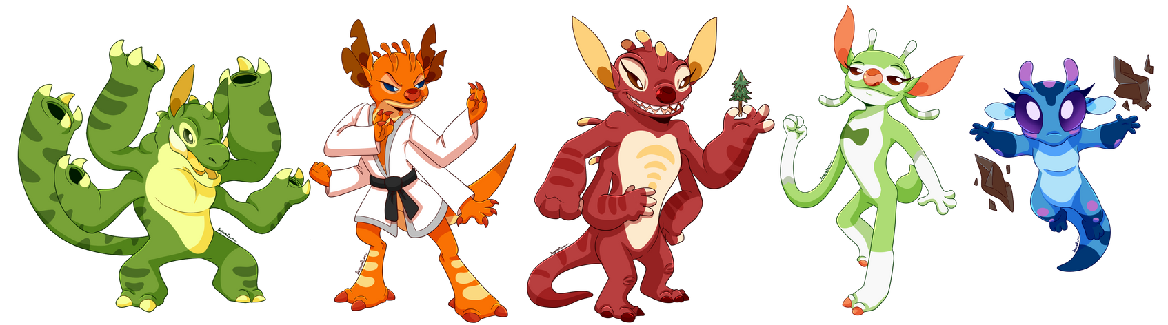 Angroram Deviantart Experiments :Commisson: Five Experiments by AngoraRam on DeviantArt