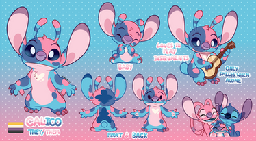 Calico [Stitch and Angel Fan Kid]