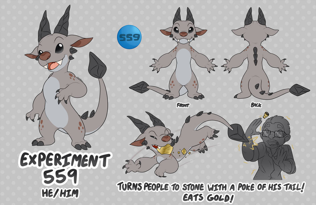 Angroram Deviantart Experiments :Commission: Experiment 559 Ref sheet by AngoraRam on DeviantArt