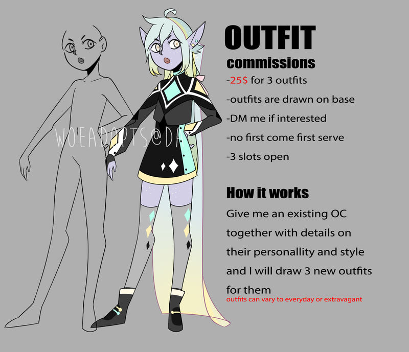 Outfit commissions [CLOSED]