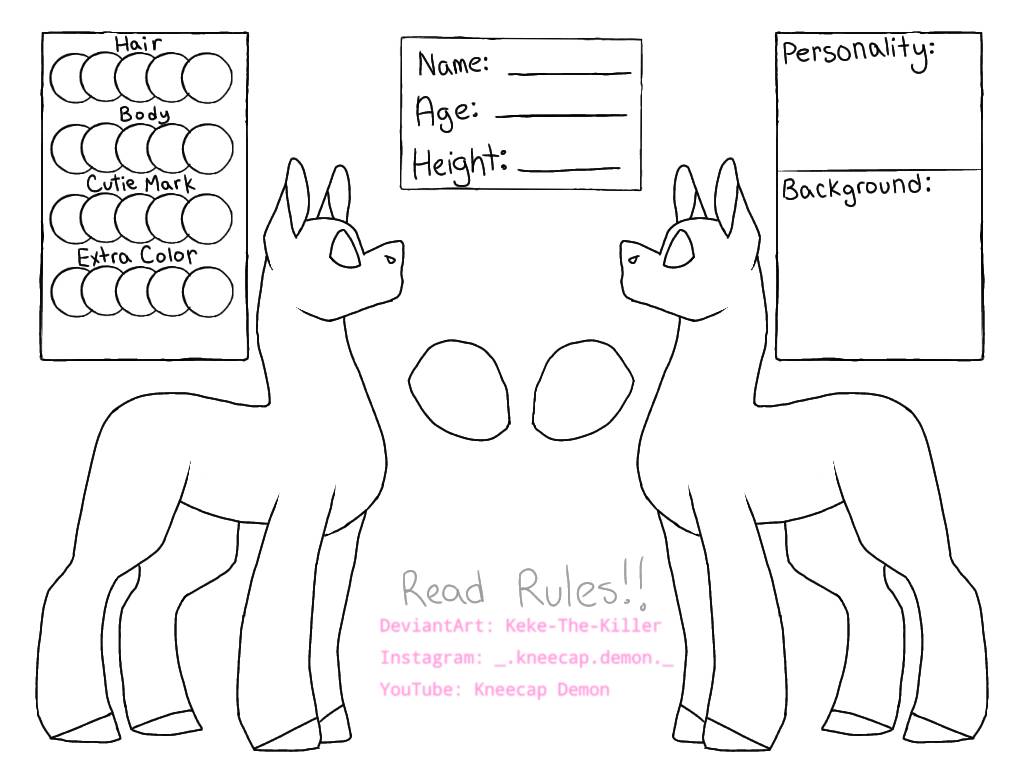 Refrence Base (3) by Keke-The-Killer on DeviantArt