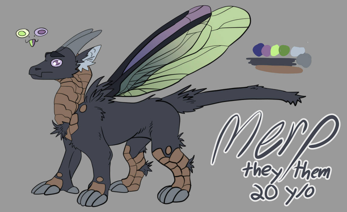 Merpr Book Merp ref by TheTreeDragon on DeviantArt