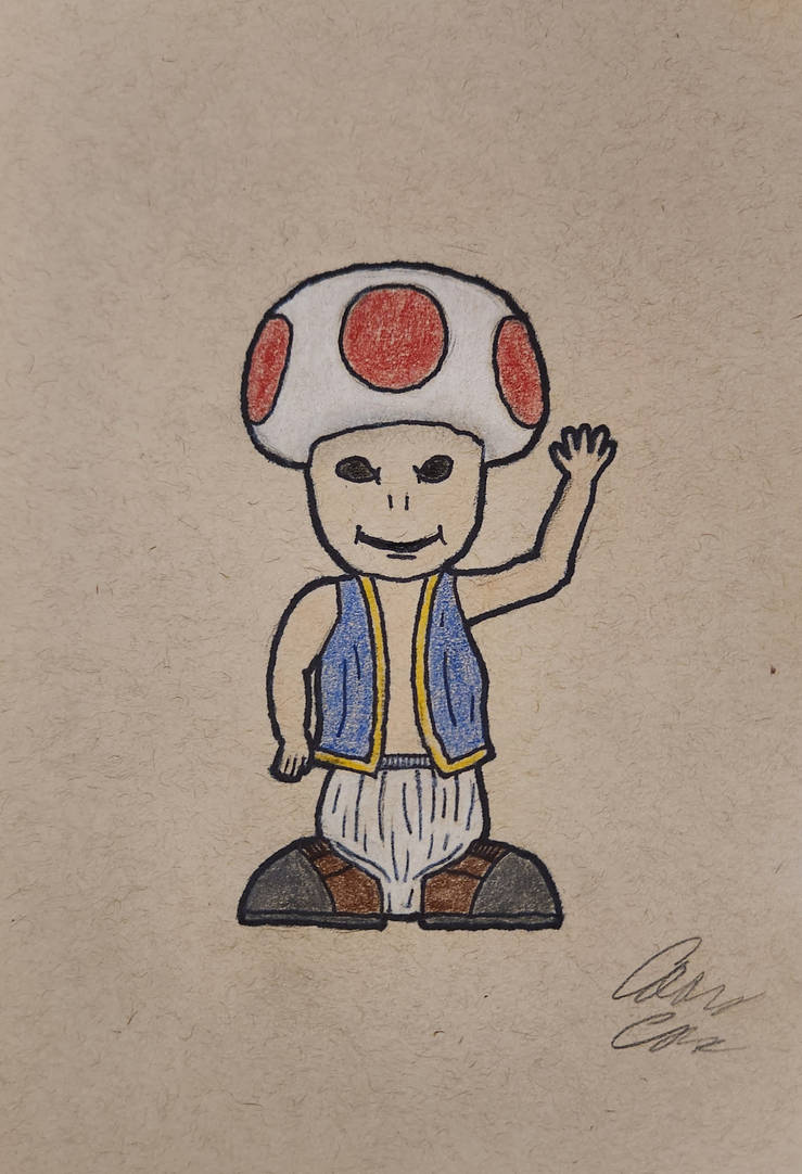 Toad Cod Character Toad (character) by Theblackcrisisart on DeviantArt