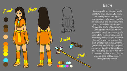 iMahika Character Design - Gean