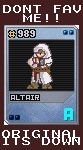 Altair sprite card by Animally