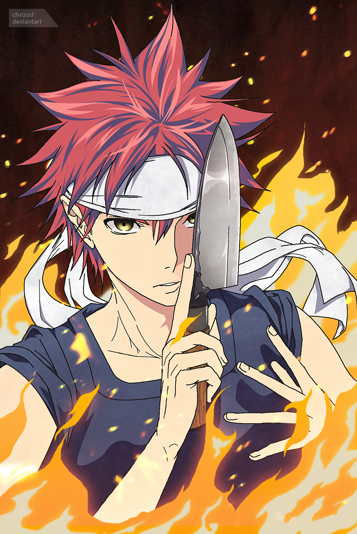 Shokugeki no Souma 47 - Yukihira Souma by chrizod on DeviantArt