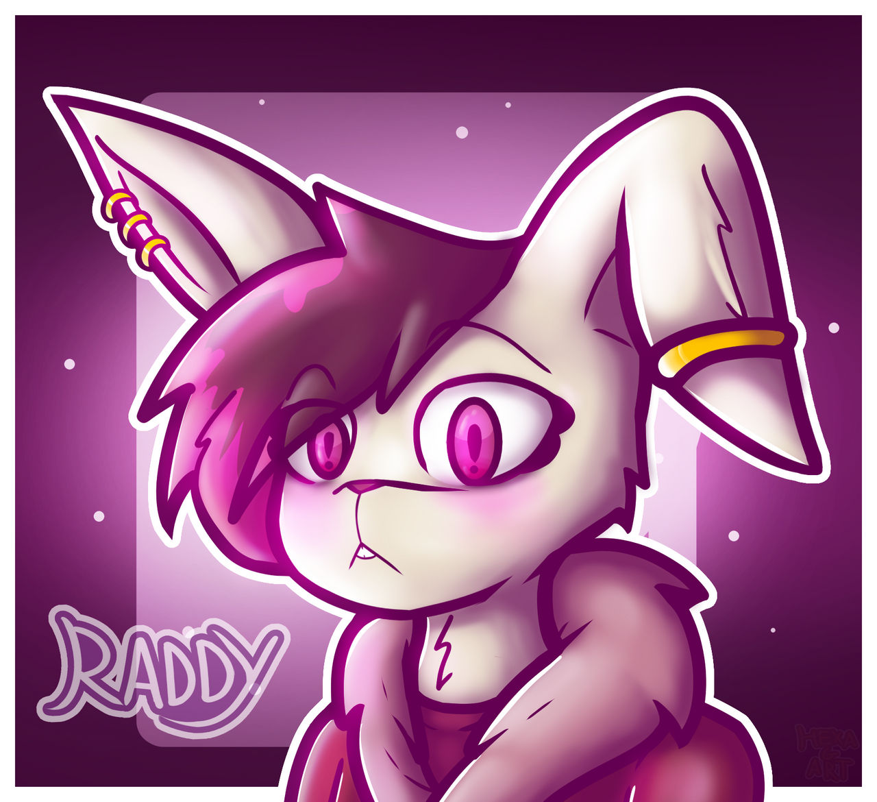 Anthromorphic Raddy Raddy by HexaGarts on DeviantArt