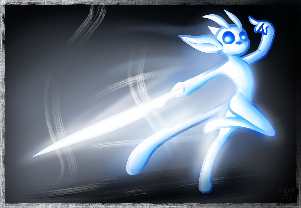 Ori's spirit blade by HexaGarts on DeviantArt