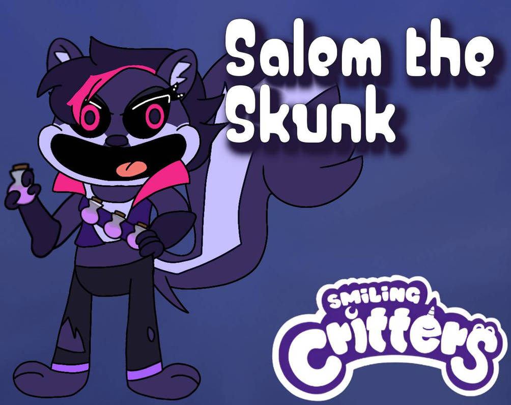Salem The Skunk As A Smiling Critter By AlinaFazbear1293 On DeviantArt salem-the-skunk-as-a-smiling-critter-by-alinafazbear1293-on-deviantart