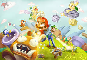 Super Mario Brothers Fan Art