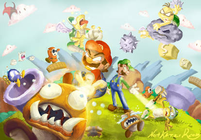 Super Mario Brothers Fan Art