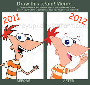 draw again meme (phineas)