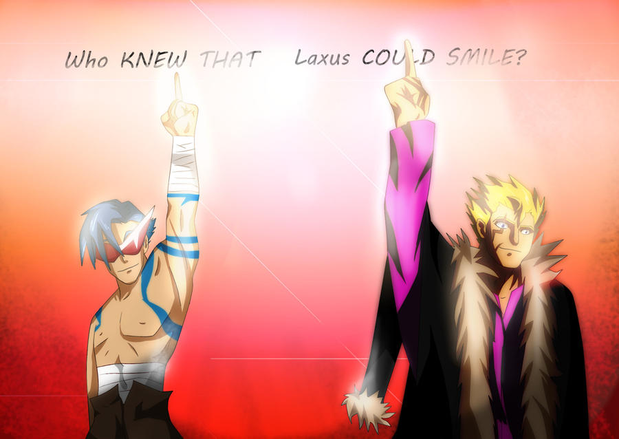 Fairy Tail Laxus, Gurren Lagann Kamina Crossover