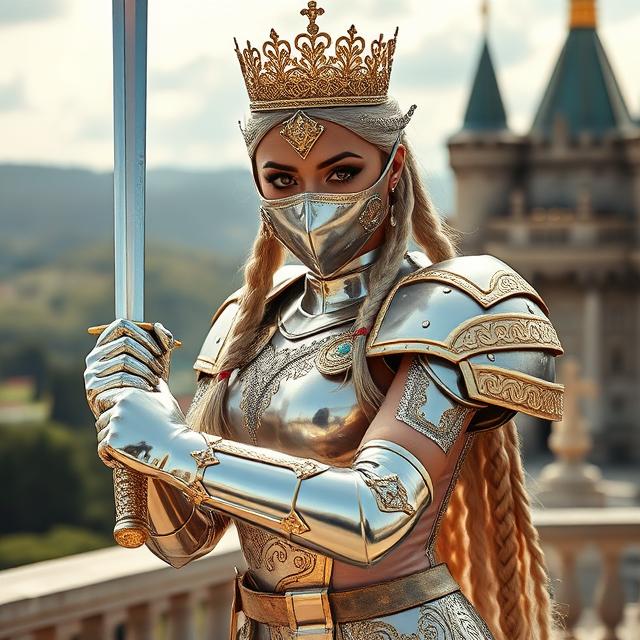 Princess Roxana Armor Princess in armor by ShinyKaty on DeviantArt