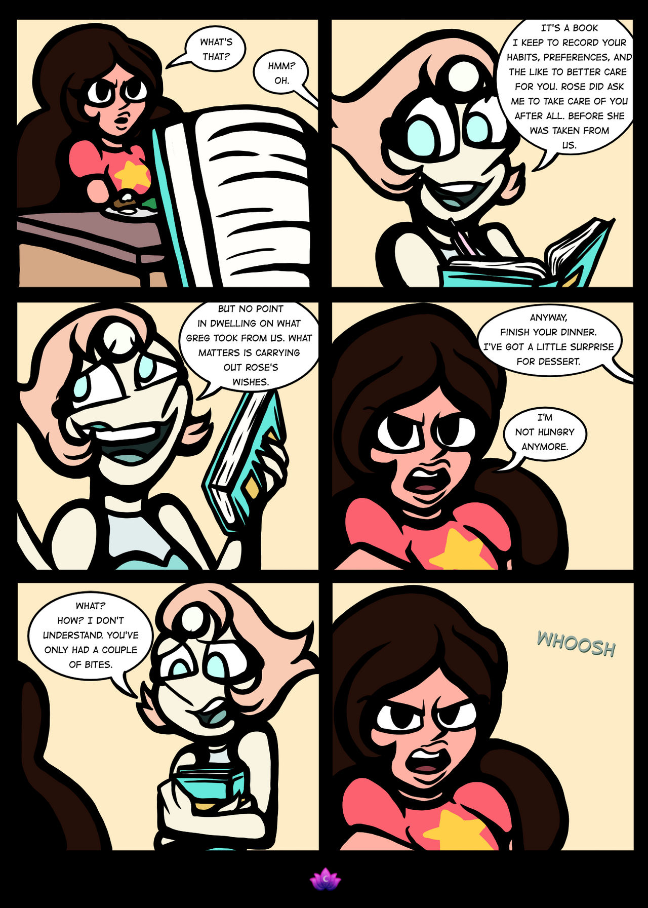 Nora Universe Issue 1 - Gem Glow Page 38 by CelestialL0tus on DeviantArt