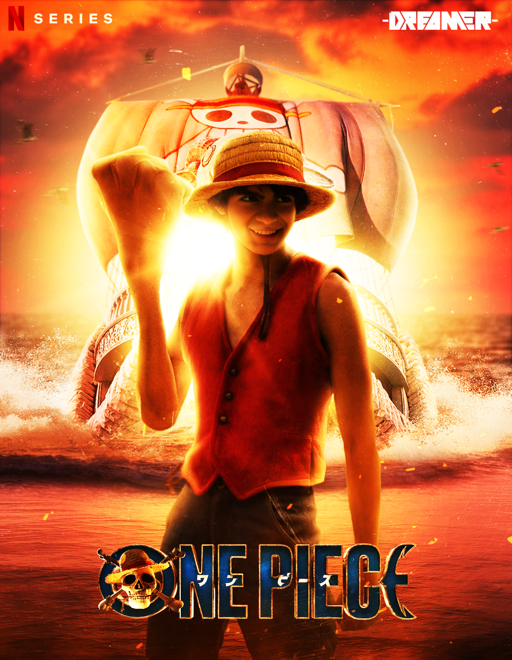 ONE PIECE: versão live-action ganha poster pela Netflix; saiba os