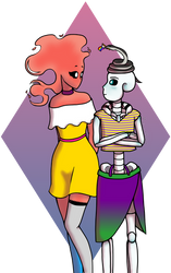 Neith and Coral .:Pride Month Collab:.