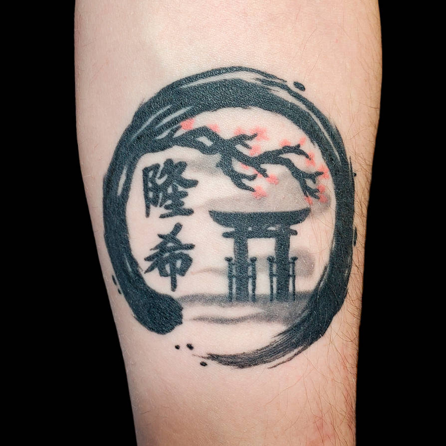 Torii Gate Tattoo by LievXart on DeviantArt