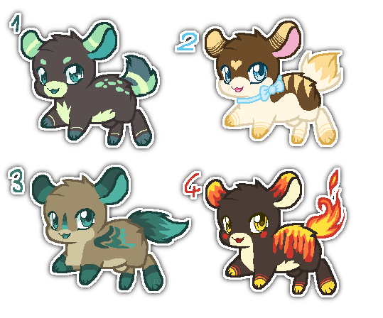 Leaping adopts - auction {closed}
