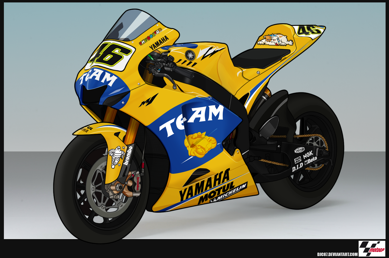 Yamaha M1 2006 Valentino Rossi