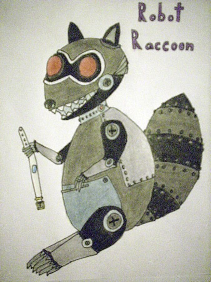 Gakuen Alice Robot Racoon