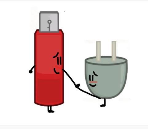 Flashdrive x Plug by NailClippersOSO on DeviantArt