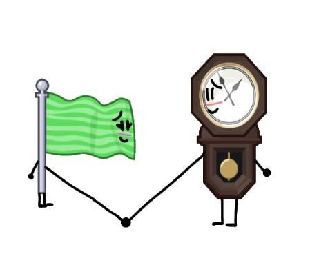 Flaggy x Clock by NailClippersOSO on DeviantArt